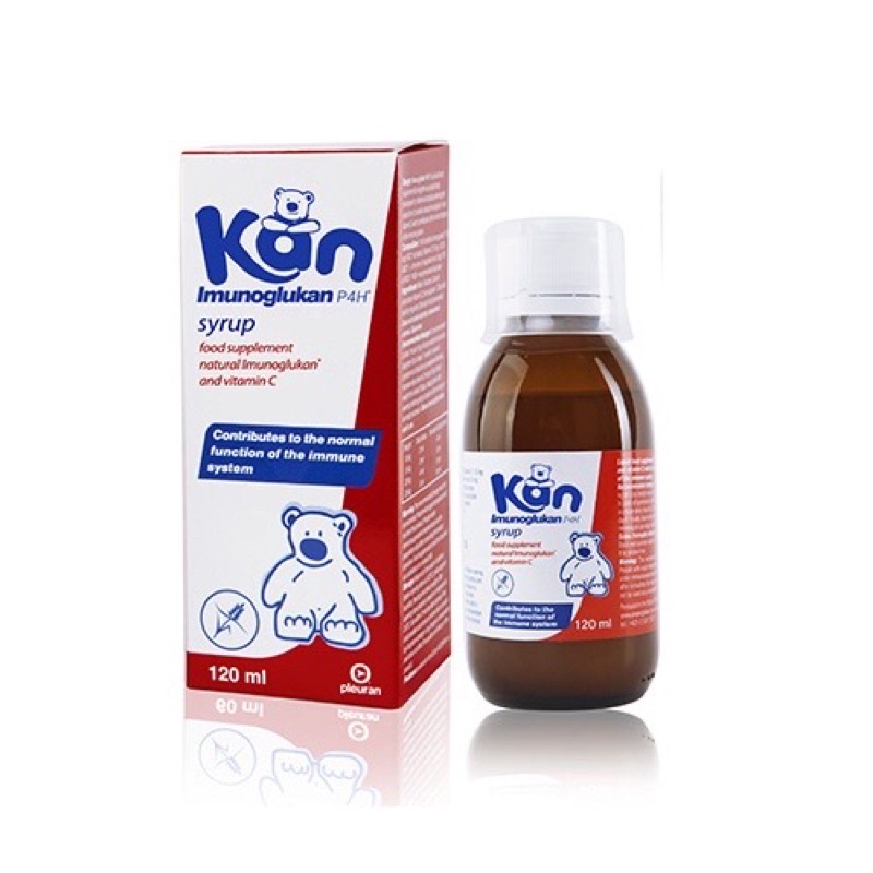 Siro Kan ImunoGlukan.Tăng Cường Miễn Dịch,Tăng Sức Đề Kháng Tự Nhiên Cho Cơ Thể Bé