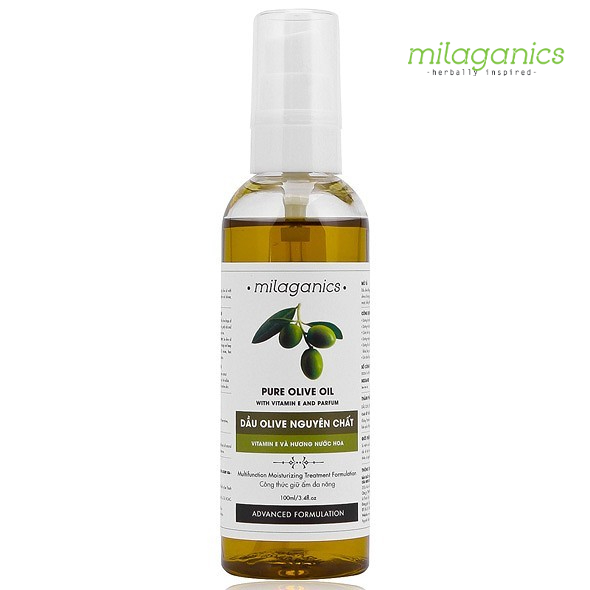 Dầu Olive Milaganics 100ml