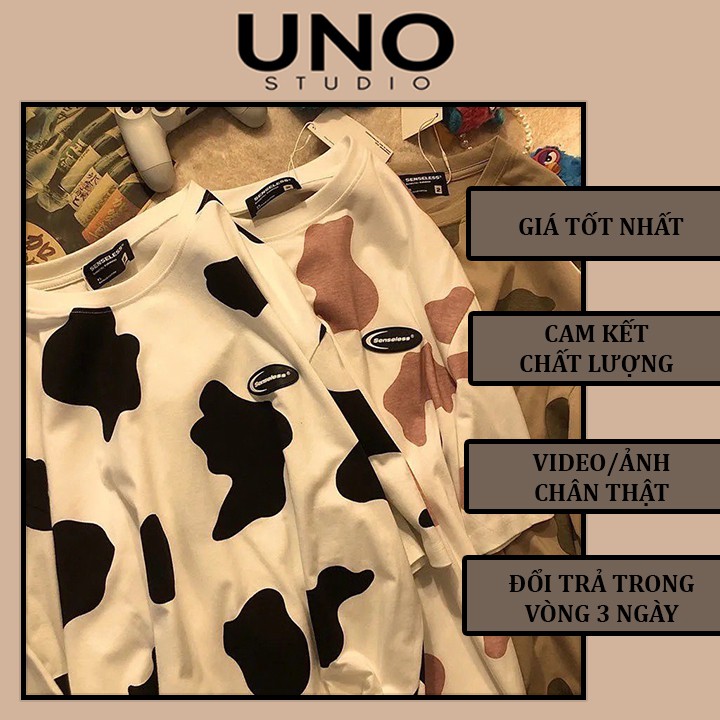 [CÓ SẴN -FREESHIP ] Áo thun bò sữa kèm hình thật