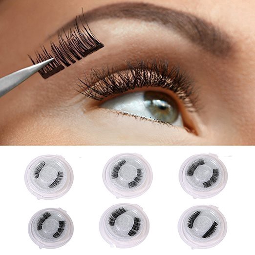 Mới Set 3 Mi Giả Từ Tính Mềm Tự Nhiên S2