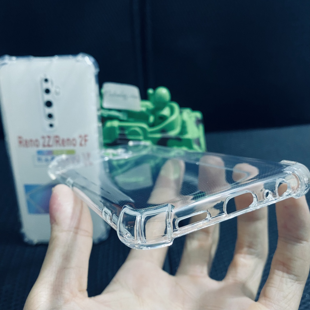 Ốp lưng chống sốc OPPO Reno2 F dẻo trong suốt cao cấp bo 4 góc chống va đập bảo vệ camera