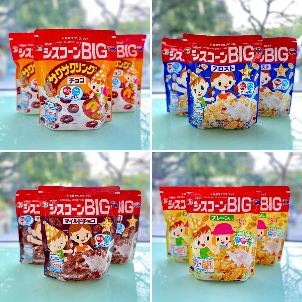 Ngũ Cốc Nissin Dinh Dưỡng Cho Bé 220g