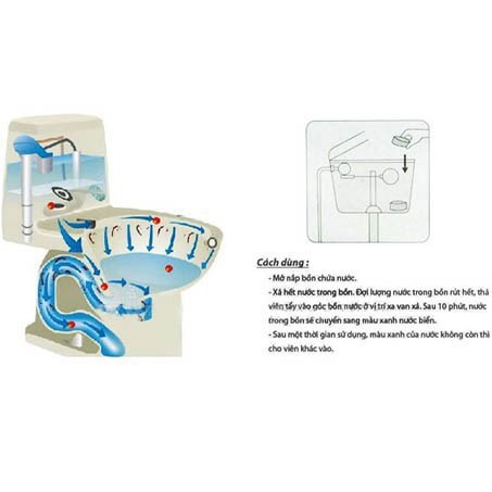 TÚI 10 VIÊN TẨY TOILET