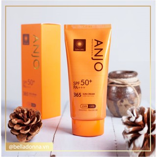 Kem Chống Nắng Toàn Thân Anjo Professional 365 Sun Cream SPF50+ PA+++ 70g