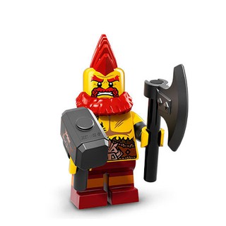 Lego series 17s - chiến binh búa lùn - số 10