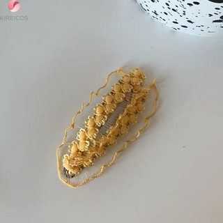 Set 2 kẹp tóc mái có ren siêu xinh