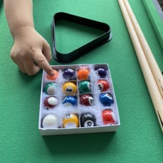 Bàn bi da lỗ gỗ đồ chơi cho bé