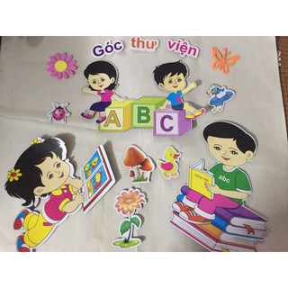 TRANH GÓC DECAL BỒI XỐP