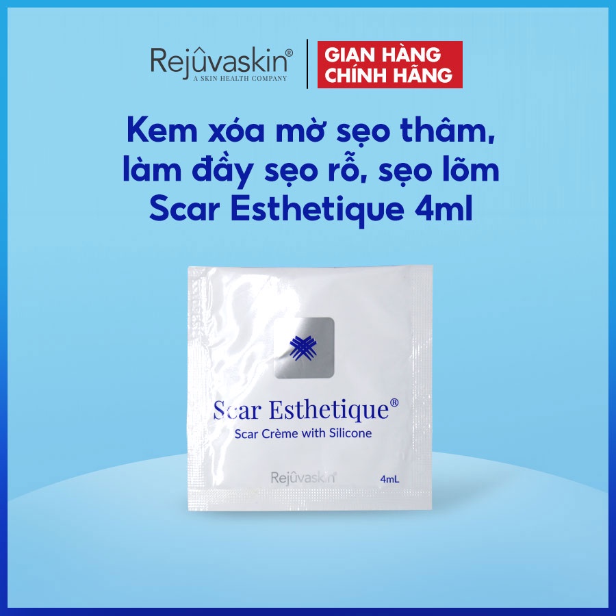 Kem xóa mờ sẹo thâm, làm đầy sẹo rỗ, sẹo lõm Scar Esthetique gói 4ml - Rejuvaskin