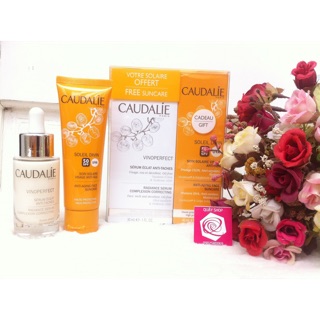 SET SERUM VINOPERFECT + KEM CHỐNG NẮNG CAUDALIE