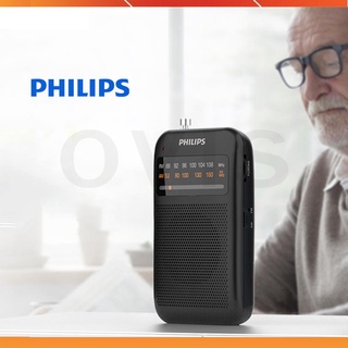 Philips TAR1368 - Đài Radio AM/FM Cổ Điển Bỏ Túi Dành Cho Người Già
