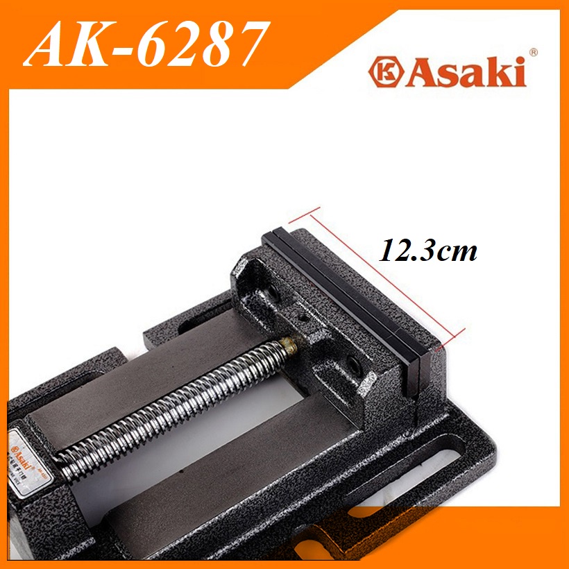 Ê tô bàn khoan 125mm/5'' Asaki AK-6287 - Độ mở tối đa 125mm