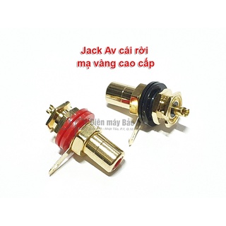 Jack Av cái rời (mạ vàng cao cấp)