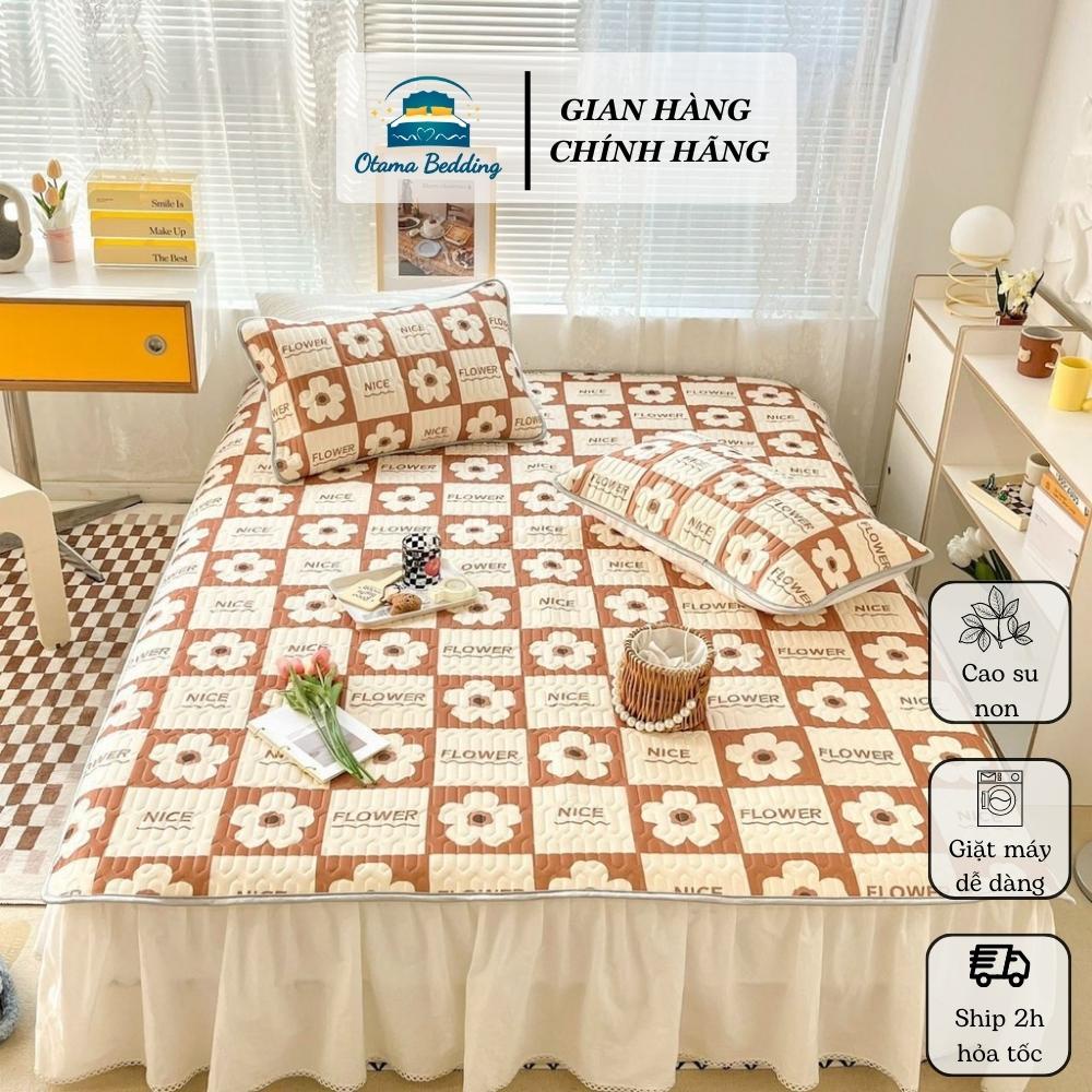 Chiếu điều hòa tencel cao su non 5D latex chất lượng cao kích thước 1m2 1m4 1m6 Otama Bedding