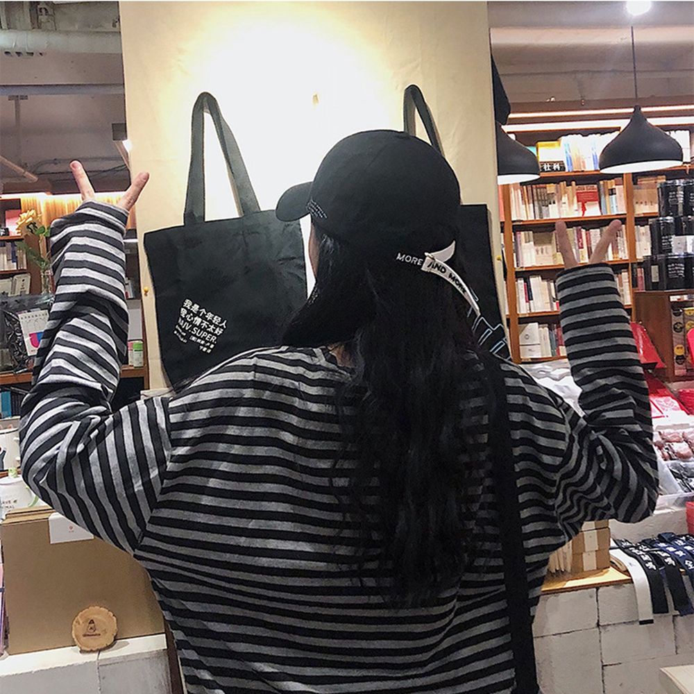 Mũ lưỡi trai thêu chữ đơn giản phong cách Hàn Quốc cho nam và nữ