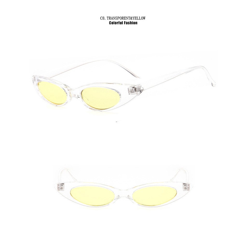 Kính mát dáng dẹt SAMJUNE chống tia UV400 phong cách retro