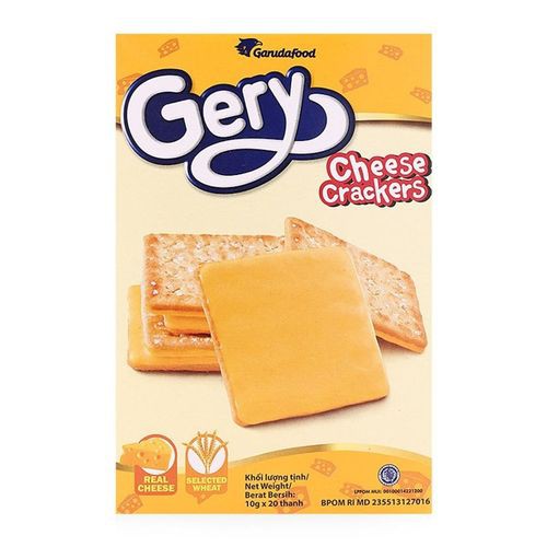 Bánh Gery Cheese Crackers Garudafood Hộp 200G