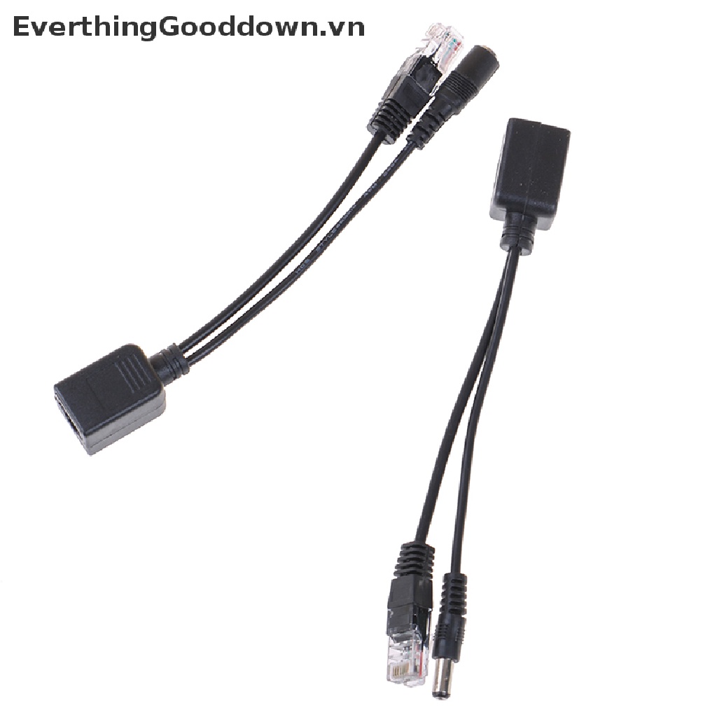1 Bộ Dây Cáp Chia POE Ethernet Chuyển Đổi POE