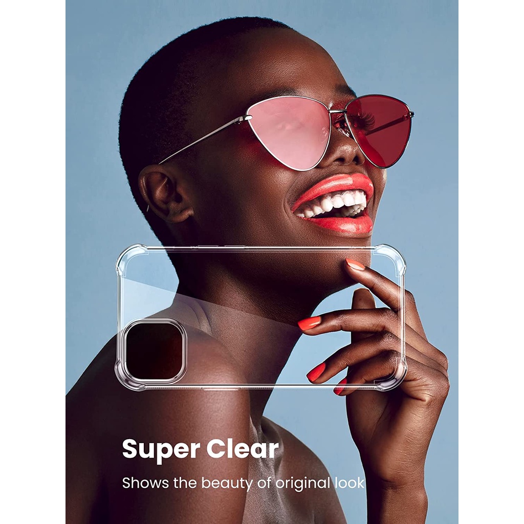 Ốp lưng trong suốt HD TPU cao cấp iPhone 13/13 Pro 6.1- 6.7inch UGREEN LP525
