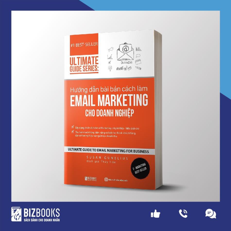 Sách Hướng Dẫn Bài Bản Cách Làm Email Marketing Cho Doanh Nghiệp - Sách Phát Triển Kinh Doanh [BIZBOOKS]