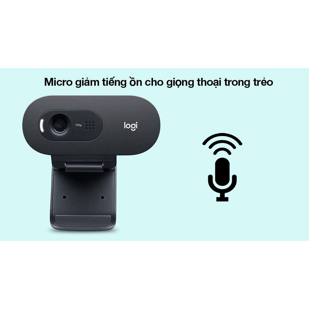 Webcam Logitech C505 HD 720p/30fps