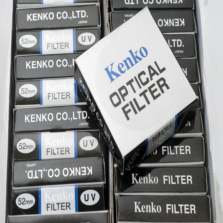 Filter ống kính máy ảnh, kính lọc UV Kenko Phi 52mm
