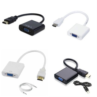 [FREESHIP] CÁP CHUYỂN HDMI RA VGA CÓ AUDIO