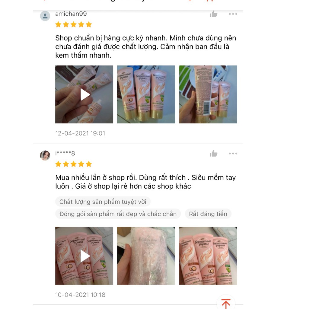 Dưỡng tay Nga   SILKY HANDS  chính hãng , dưỡng tay siêu mềm.