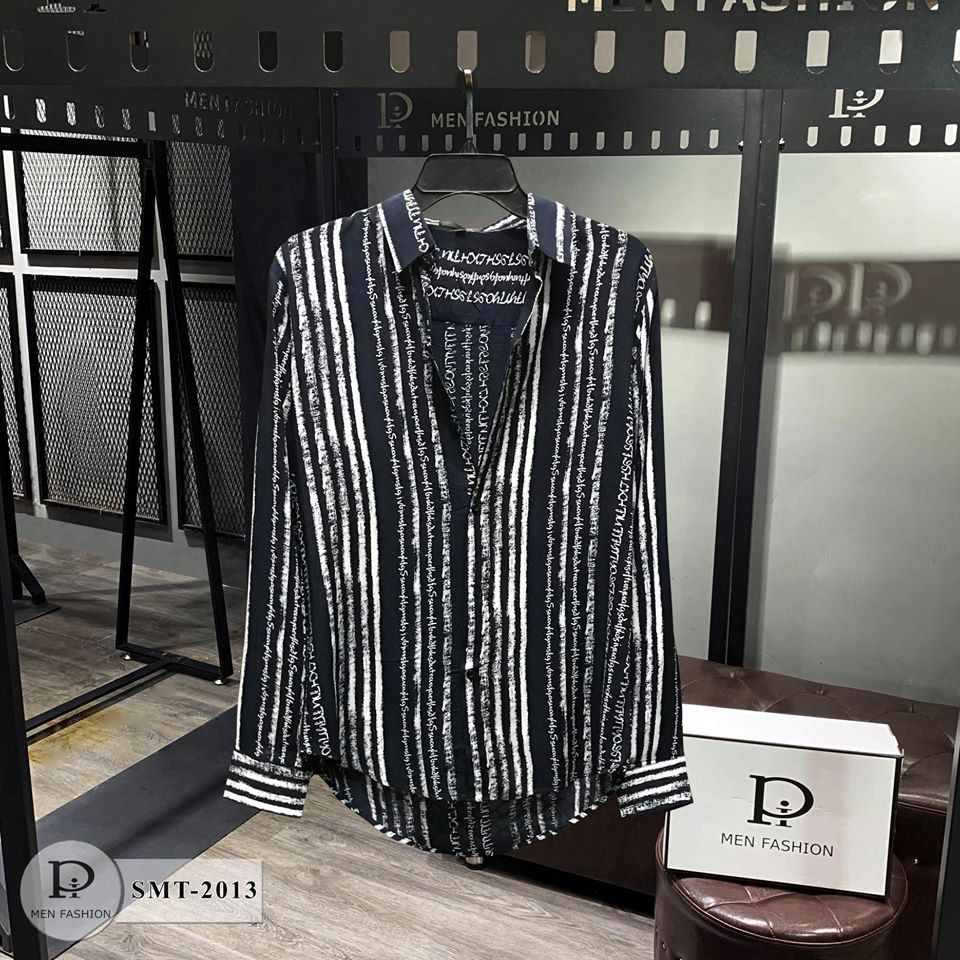  [Allbum] Áo sơ mi nam dài tay họa tiết, chất lụa đẹp hàn quốc hàng cao cấp htstore | BigBuy360 - bigbuy360.vn