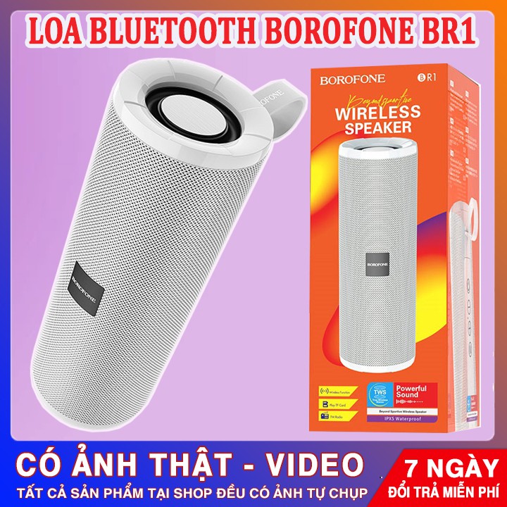 LOA BLUETOOTH CHÍNH HÃNG BOROFONE BR1 | Loa To - Pin Trâu - Âm Thanh Cực Đã | 100% Hàng Chính Hãng - 47001