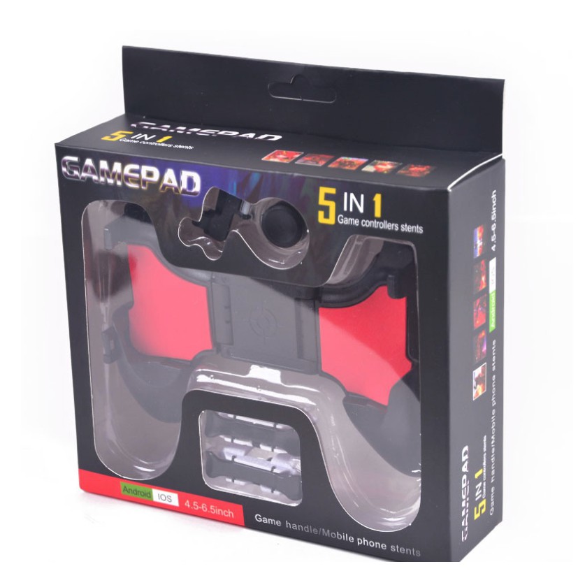 Tay cầm chơi game 5in1 kèm nút bắn