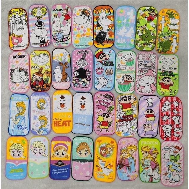 Khăn Tay Cotton Tinh Khiết Hình Cậu Bé Bút Chì 8X18Cm
