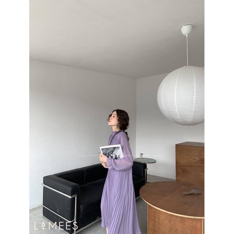 Váy xếp ly dài (có ảnh thật)