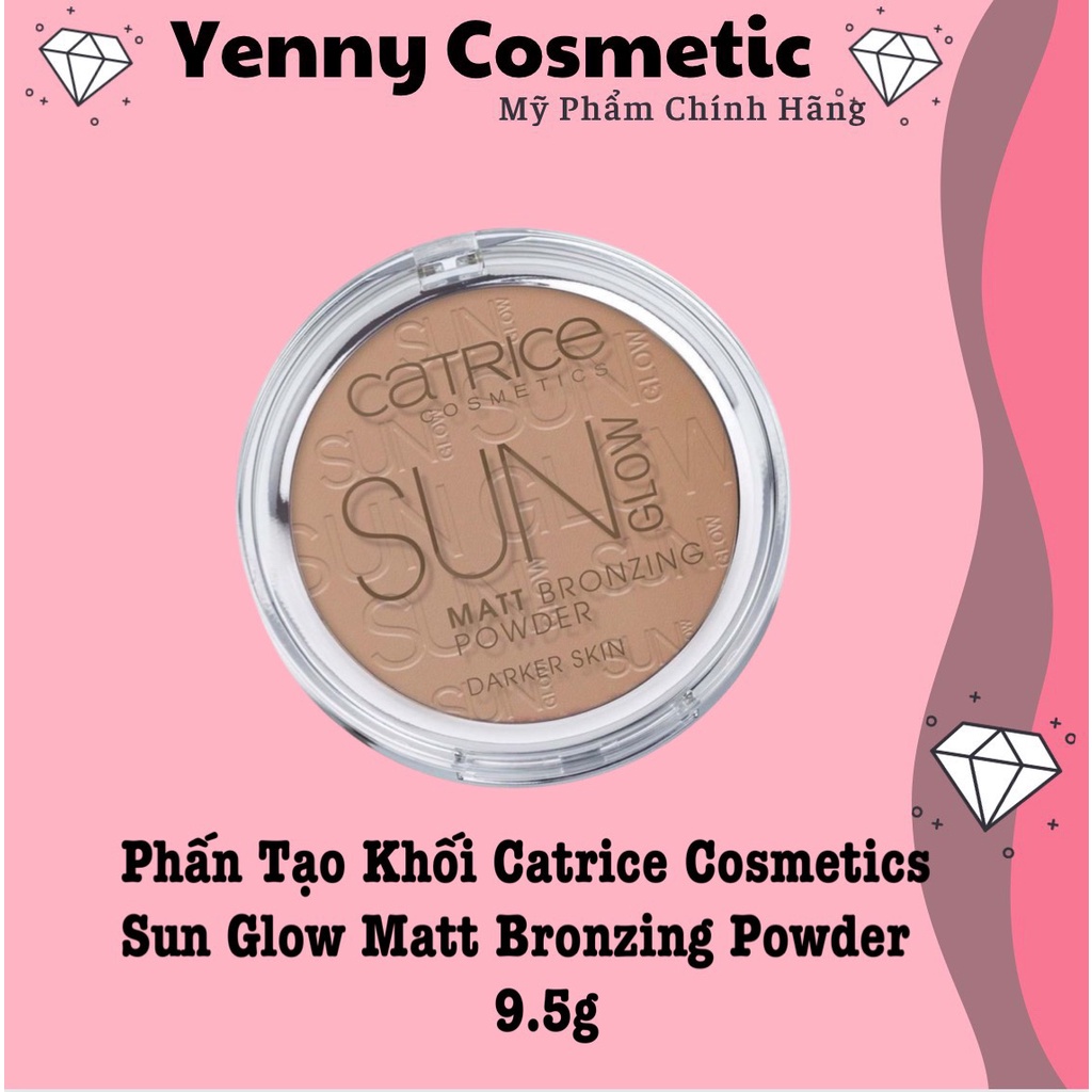 Phấn Tạo Khối Catrice Cosmetics Sun Glow Matt Bronzing Powder 9.5g