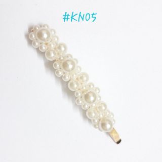 Kẹp tóc đính hạt giả ngọc trai