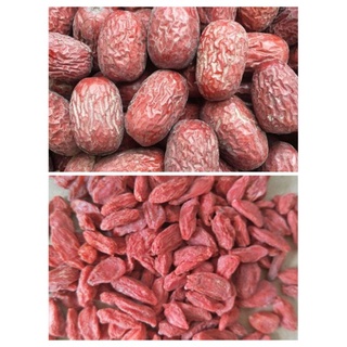 Combo táo đỏ bụi tân cương và kỷ tử đỏ ninh hạ