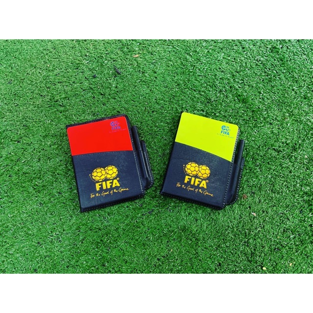 Thẻ Trọng Tài FiFa ⚽️ ( Thẻ trọng tài đá banh , sử dụng chơi đá bóng , phụ kiện thể thao )