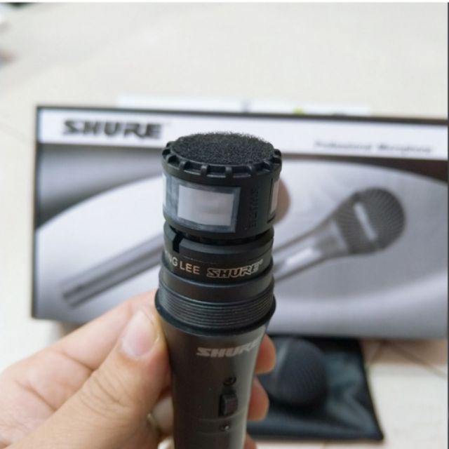 Micro hát karaoke có dây Shure 939, shure 959 dây dài 6m Mic hát hay cho gia đình