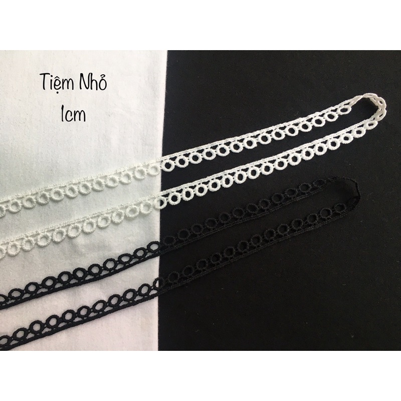 Ren viền cotton bản 1cm
