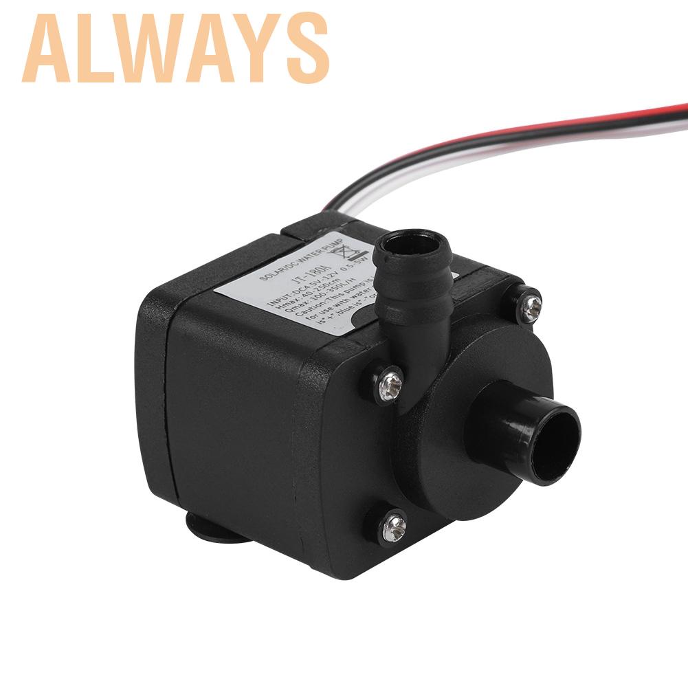 Bơm nước DC 12V 300l / H 1800rpm cho hệ thống làm mát bằng chất lỏng CPU