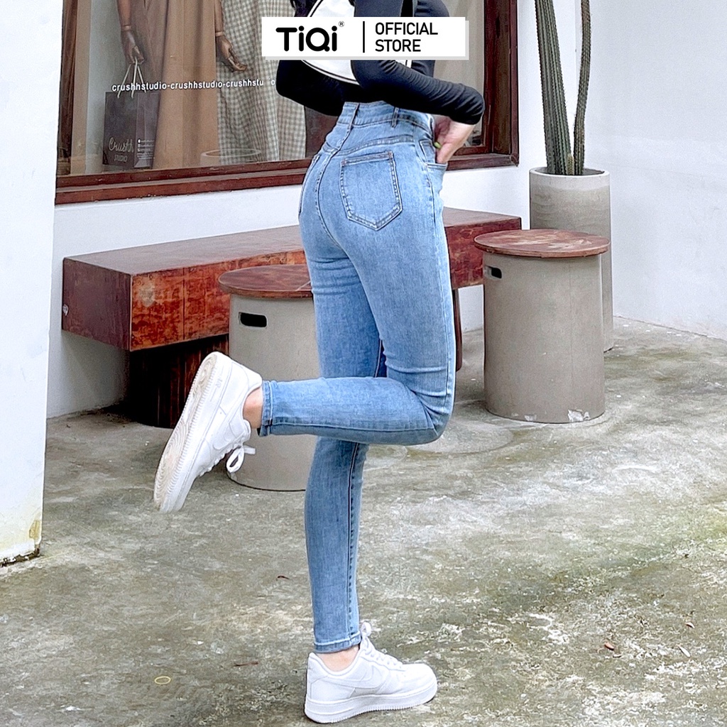 Quần Jean Skinny Nữ Lưng Cao Tôn Dáng Form Ôm TiQi Jeans G1-507 | BigBuy360 - bigbuy360.vn