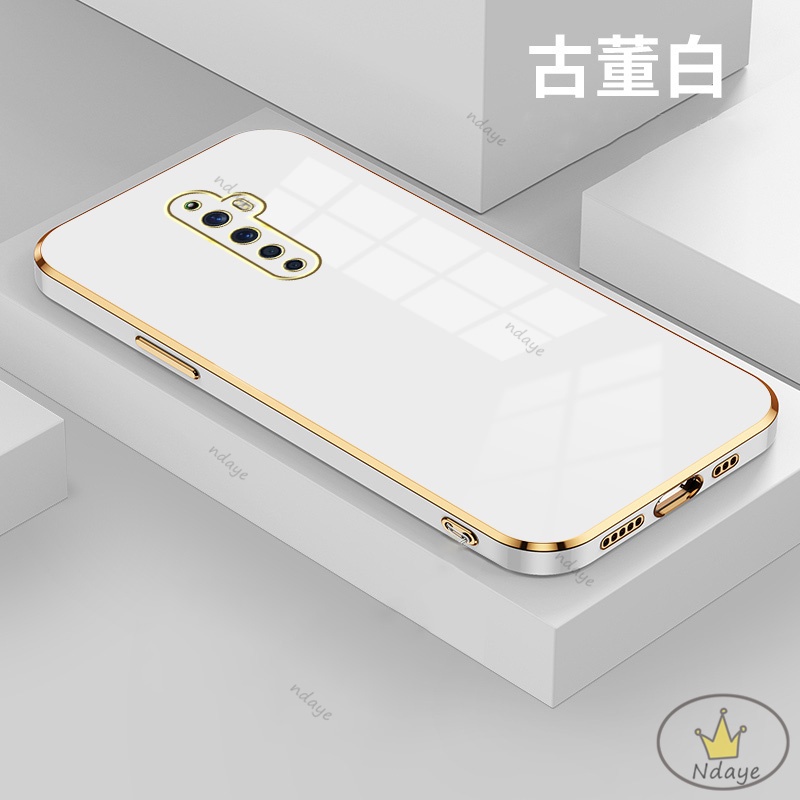 Ốp Lưng Reno 2F Reno2 Reno3 Reno Reno7Z Reno6Z A91 Ốp Điện Thoại Tpu Màu Trơn Bảo Vệ Camera Cho OPPO RENO 2F NDYZB