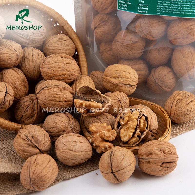 500GRAM QUẢ ÓC CHÓ VÀNG CHUẨN MỸ VỤ MỚI