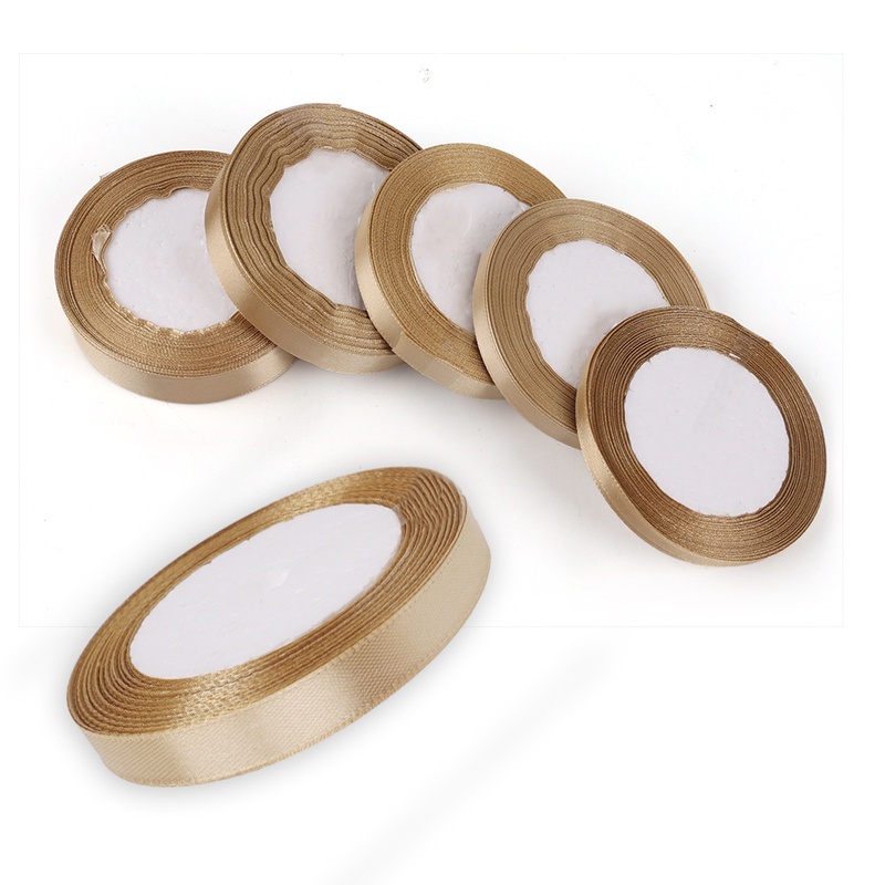Cuộn Dây Ruy Băng Lụa Satin 22M Dùng Gói Quà / Trang Trí Thủ Công