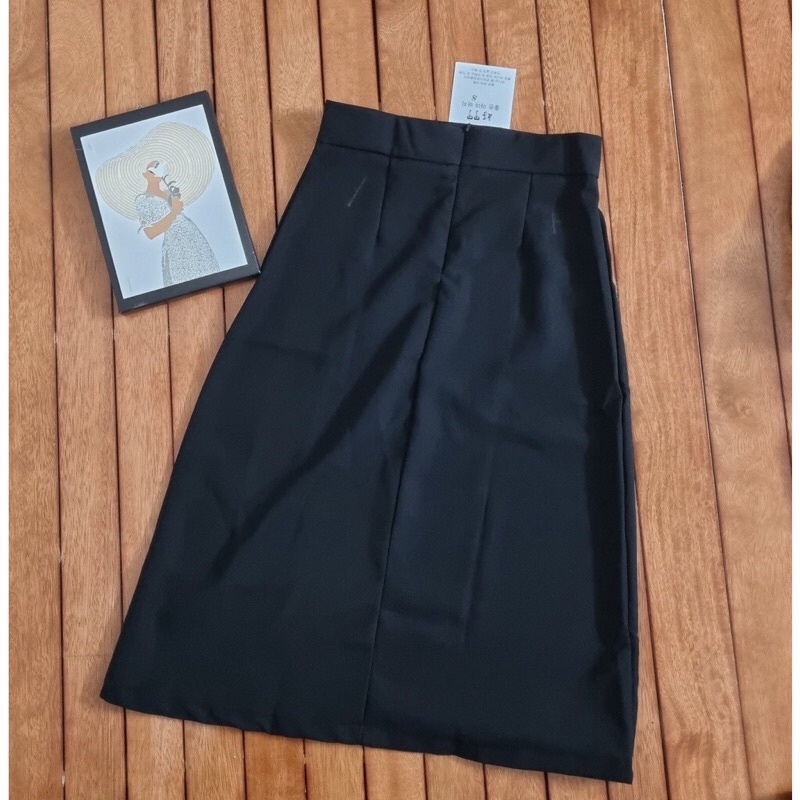 Chân váy midi xẻ tà dài dáng chữ A lưng cao, Chân váy dài ulzzang công sở, đi chơi đẹp – (CV04) | BigBuy360 - bigbuy360.vn
