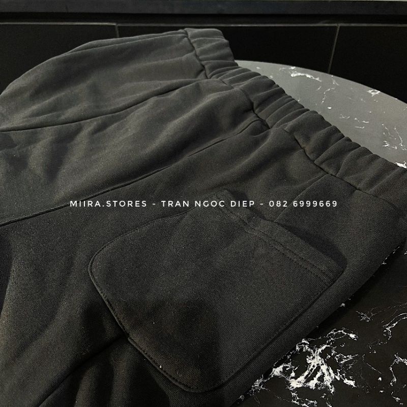 SECRET SWEAT PANTS DESCRIPTION - Quần nỉ jogger in chữ Drew - Drew House BEST QUALITY