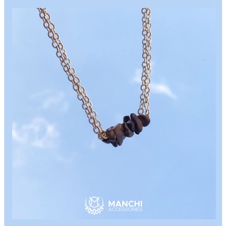 Vòng cổ dây chuyền đá handmade
