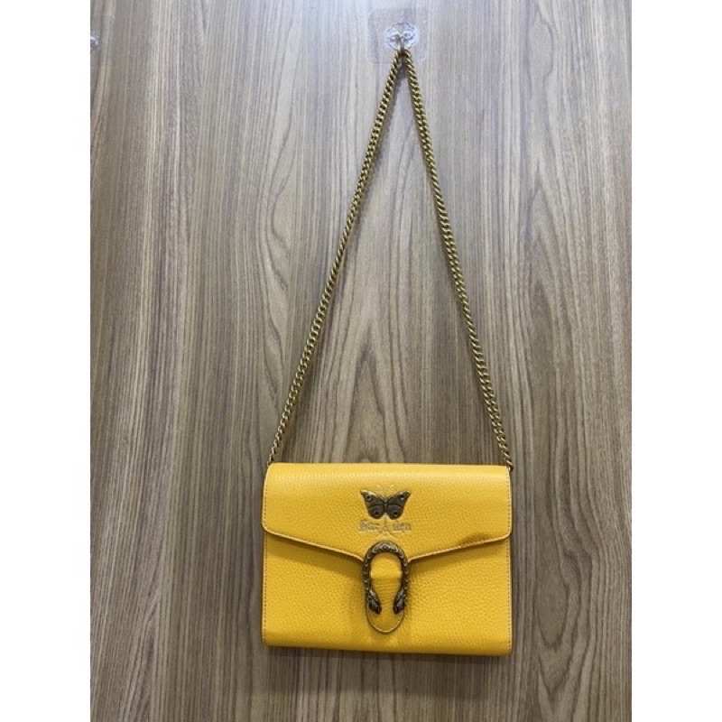 Túi si da thật hiệu GC