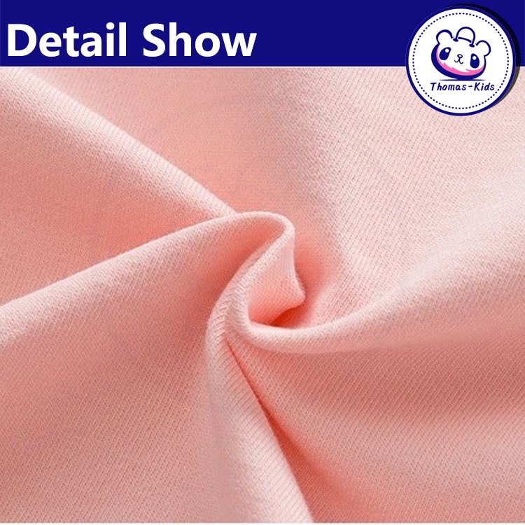 [THOMAS Kids] Áo Cotton Nguyên Chất Dài Tay Dày Dặn Thoải Mái Thân Thiện Với Da Họa Tiết Hoạt Hình Xuân Thu Dành Cho Bé Trai Bé Gái 3 -