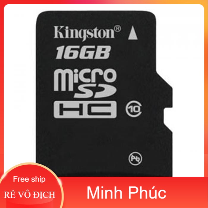 Thẻ nhớ Kingston 16G chính hãng bảo hành 5 năm